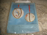 NEW NOS Cathy Alexander Kit 4" JACOBEAN Christmas Ornament #156 (CS1 Model