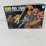 HG032 MS-06S Zaku II Mobile Suit Gundam 1/144 Ban Dai Model Kit Model