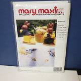 MARY MAXIM Needlework & Crafts BUTTERCUP Tablecloth #1704 60"x104" NEW Model
