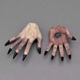 1/6 Scale Soldier Witch Monster Claw Hands W/ Eyes Model for 12