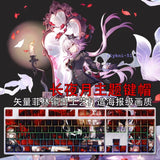 New Honkai£ºStar Rail Evernight Theme Keycaps PBT Cherry for Mechanical Keyboard Model