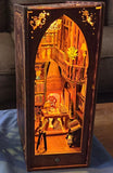 Blossomary Atelier DIY Book Nook Kit Completed Vintage Library Model