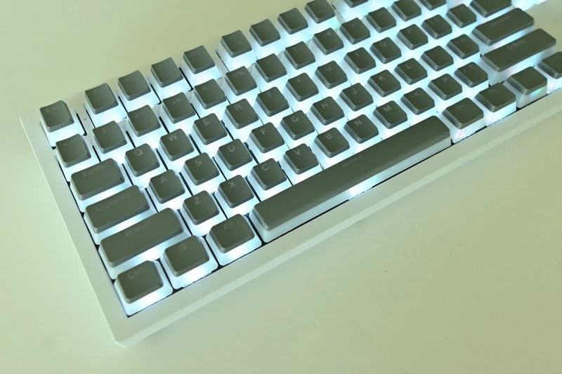 Double Shot Backlit Pudding Theme Keycap Set For Mechanical Keyboard Model
