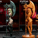 Kaelira 1/8 1/6 1/4 3D Print Model Kit Unpainted Unassembled Warrior Lady Model
