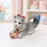 Enesco Calico Kittens Tiffany 336610 Priscilla Hillman 1997 Cat Figurine Model