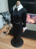 1Set 1/6 Female Retro Nun Bottoming Clothes Model For Action Figure 12