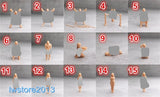 1/64 1/43 1/87 1/72 Sexy Girl Man Miniatures Figures Model For Cars Vehicles Toy Model