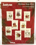 Cross Stitch Christmas Little Critter Ornaments #977-46 Janlynn Model