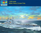 Trumpeter 05381 1:350 Scale Italian Heavy Cruiser Pola Assembly Model Kit Model