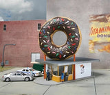 Walthers Cornerstone 933-3768 Hole-In-One Donut Shop HO Scale Building Model Kit Model