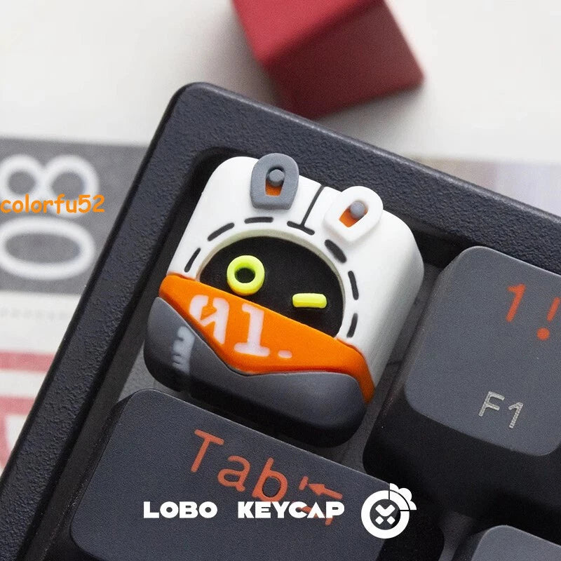 Zenless Zone Zero The Bangboo Nicole Sharks Resin Keycaps for Cherry MX Keyboard Model