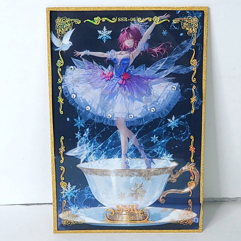Kafka Dancing Jewel Waifu Card Anime 035/050 Girl Wall Art Oversized Board A5 Model