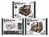 ROKR Marble Run Wooden Model Kit LGC01 Infinite Cycle Marble Spaceport DIY Model