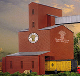 PRAIRIE STAR GRAIN / FLOUR WOOD ELEVATOR HO Scale KIT WALTHERS 933-2927 NEW RARE Model