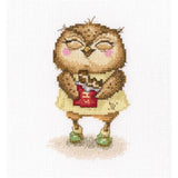 RTO counted Cross Stitch Kit "Chocolate bits in silver foil" C233, 10x15 cm, DIY Model