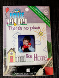 Designs For The Needle ??No Place like Home?? #2052 Cross Stitch Photo Frame Model