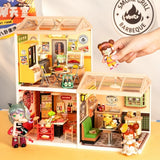 Rolife  DIY Miniature House Super Creator Plastic Kit DIY Miniature House Kit Model