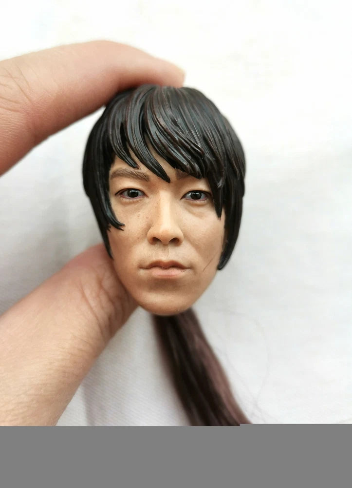 1/6 HIMURA KENSHIN Satoh Takeru Japan Man Head Sculpt Model F 12" Action Figures Model