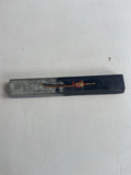 Handmade Custom Black Grey Resin Spacebar Sword Keycap Katana B Grade Model