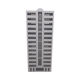 Outland Models Railroad Scenery Skyscraper Building (Curve Top) N Scale Model