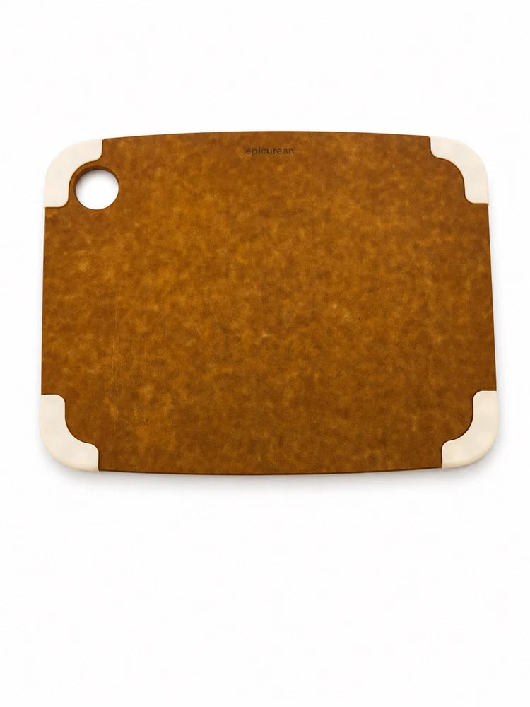 Epicurean Cutting Board, Brown Wood Fiber 11X9 See Photos for Light Scratches. Model