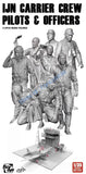 1/35 WWII IJN CARRIER CREW PILOTS & OFFICERS X 8PCS RESIN FIGURES Model