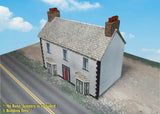 N Scale Building - UK Style Terraced House (Cover Stock PRE-CUT Paper Kit) BIN3 Model