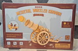 ROKR Cannon Model Siege Artillery Mechanical 3D Wooden Puzzle Kids Toy Xmas Gift Model