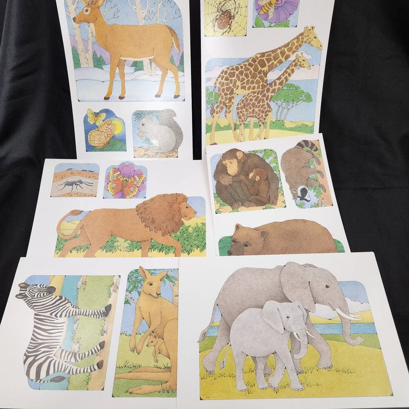 Primary Visual Aid Cutouts 5 Flannel Board Mormon Picture LDS Gospel Art Lesson Model