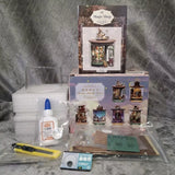 Magic House Building Kit Miniature NEW Dream Bottle Series Lights Craft DIY Model