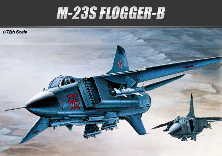 1/72 M-23S FLOGGER-B #12445 ACADEMY HOBBY MODEL KITS Model