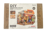 Rolife - Corner Bookstore - DIY 3D Miniature Dollhouse Room Box Craft Kit DG164 Model