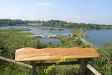 Photo 6x4 College Lake - Panorama Board looking West Bulbourne This viewp c2014 Model