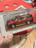 1:64 Scale GOC Chevy Chevrolet Suburban Red Diecast Model Car Model