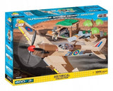 COBI  5545 RAF Supermarine Spitfire Desert Airstrip Diorama  Skalski Circus New Model