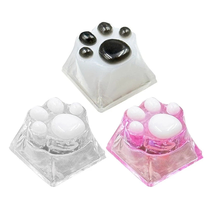 Resin Keycap Lovely Claw for Mechanical Keyboards Backlights Keycap Model