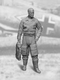 1/32 Die Cast Resin Figure Model Assembly Kit Resin Soldier DIY Kit Unassembled Model