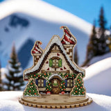 Wonderland Crafts Cross-stitch kits on wood FLW-046 Model