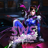 OW Overwatch D.Va Anime Waifu Custom Keycap Set For Mechanical Keyboard Keypad Model