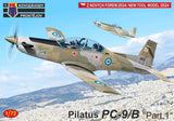 1/72  Modern Trainer : Pilatus PC-9  "Part 1" [ 3 Options] #KPM0470 : KP MODEL Model