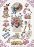 DIY Needlepoint Kit Beauty Cross-Stitch Craft Set for Home Decor & Gifting Model