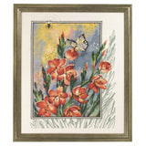 Permin counted cross stitch kit "Spider in flower", 40x47cm, DIY, 90-4180 Model