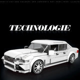 398PCS M760 Luxury Car Building Blocks Set, Racing Model Vehicle Toy Model