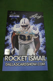 ROCKET ISMAIL DALLAS COWBOYS SIGNED 24x36 Dallas Card Show FOAM BOARD BAS Model