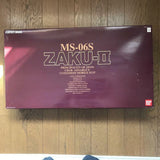 PG 1/60 MS-06S ZAKU II Char's Custom Mobile Suit Gundam BANDAI Model Kit Model