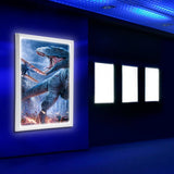 24"x36" LED Backlit Poster Frame Art Picture Light Box Advertising Display Frame Model