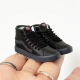1/6 Scale Skateboard Shoes Action Figure Accessories Male Female Hi-Top Sneakers Model
