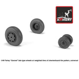 Armory Models AR AW48411 Scale 1:48 Fairey Gannet late type wheels w/ weighted Model