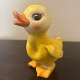 Vintage Mid-Century Japanese Rubber Duck Display Figurine - As Is/Non-Squeaking Model