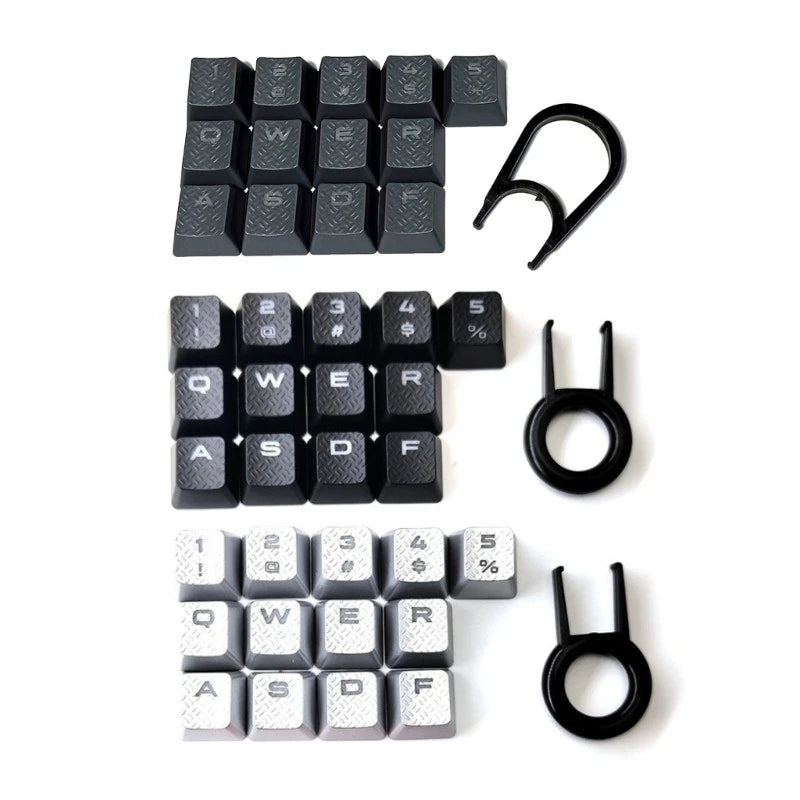 OEM Keycap Set with Textured Finish Enhances Illumination Suitable for K70 K95 Model